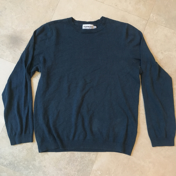 Topman Teal Sweater - Picture 1 of 5